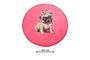 Mijölnir Alfombrilla de baño Pink Pug Djt (100 cm)